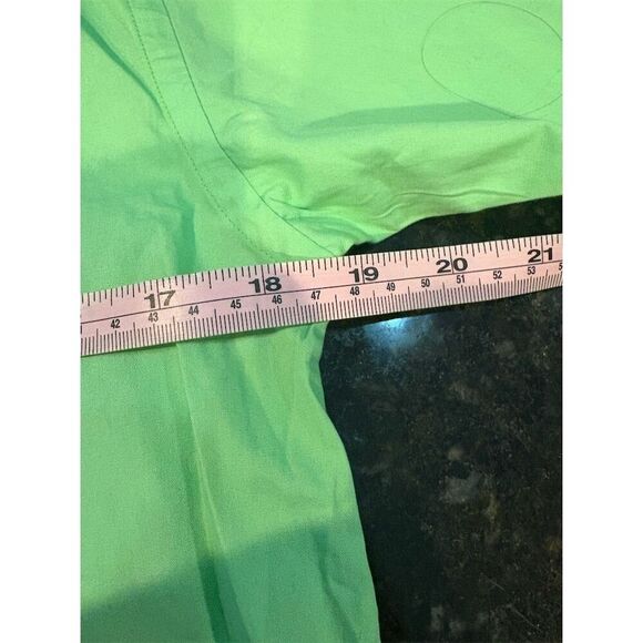 Ralph Lauren Boys L Green Short Sleeve Button-Up Shirt Embroidered Logo - Picture 4 of 8